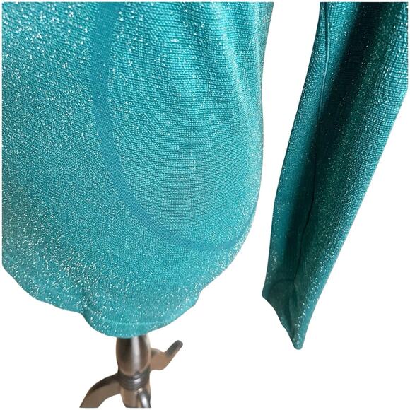 Lululemon Swiftly Tech Long Sleeve Crew Green Sparkle Size 6 - Picture 10 of 10